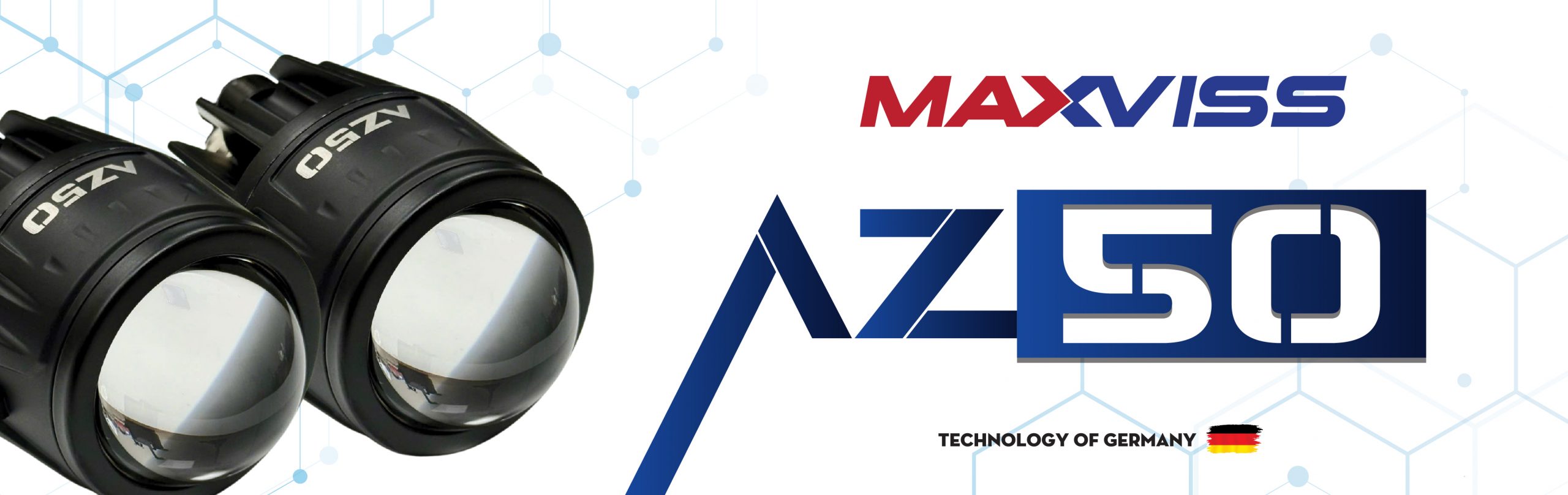 Đèn trợ sáng Maxviss AZ50 2.0" 3 chế độ