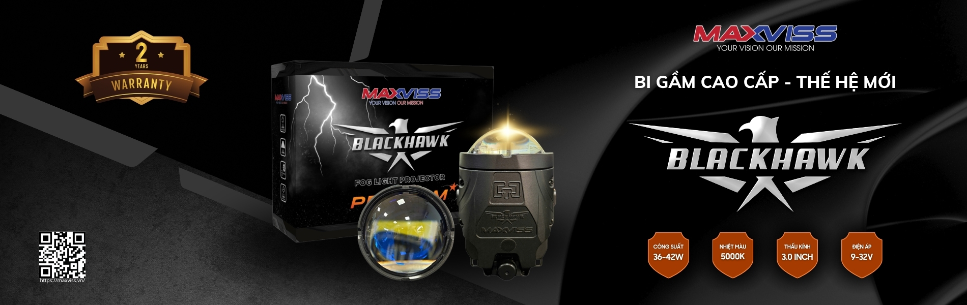 BI GẦM LED F9 BLACKHAWK