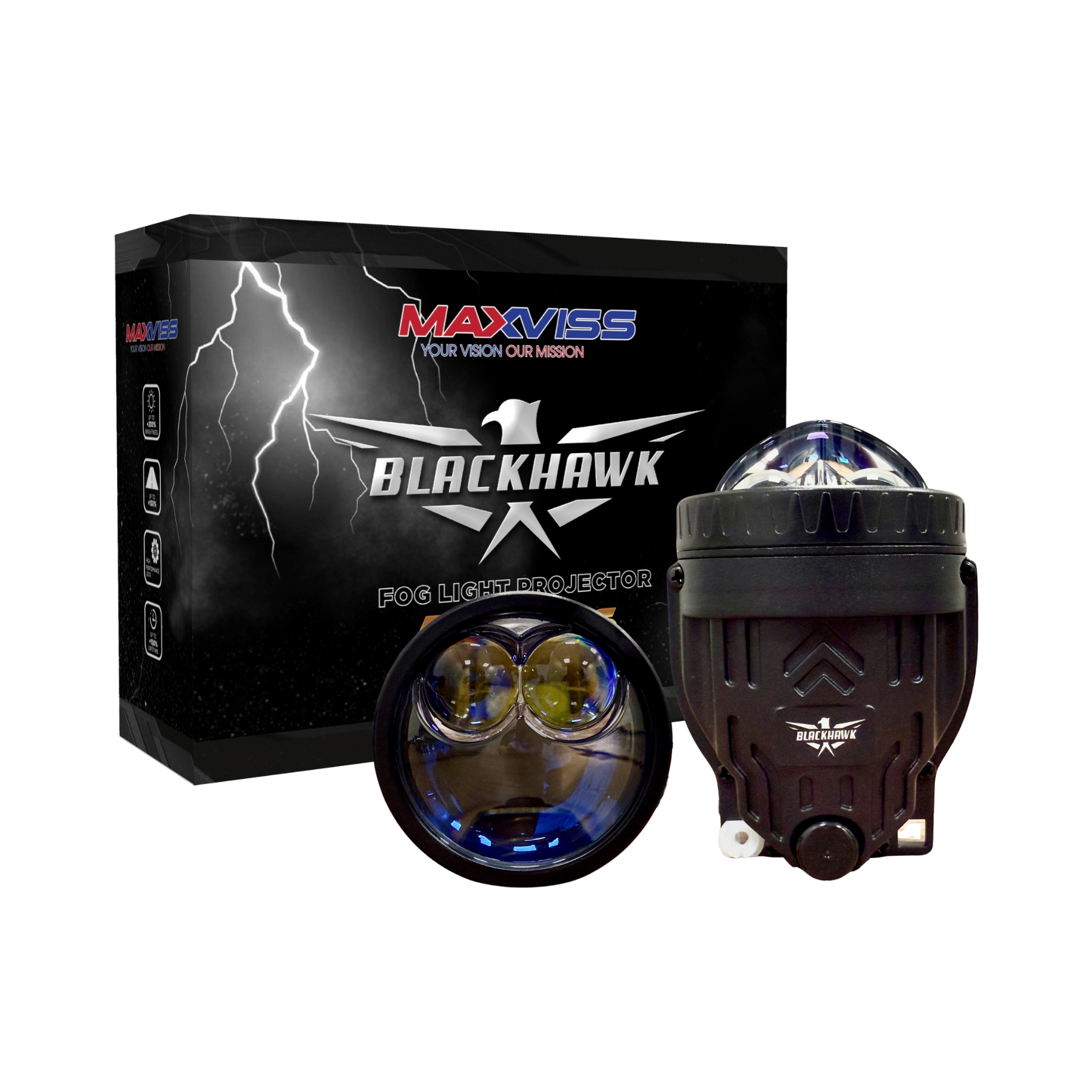 BI GẦM MAXVISS F9 BLACKHAWK LASER (NEW)