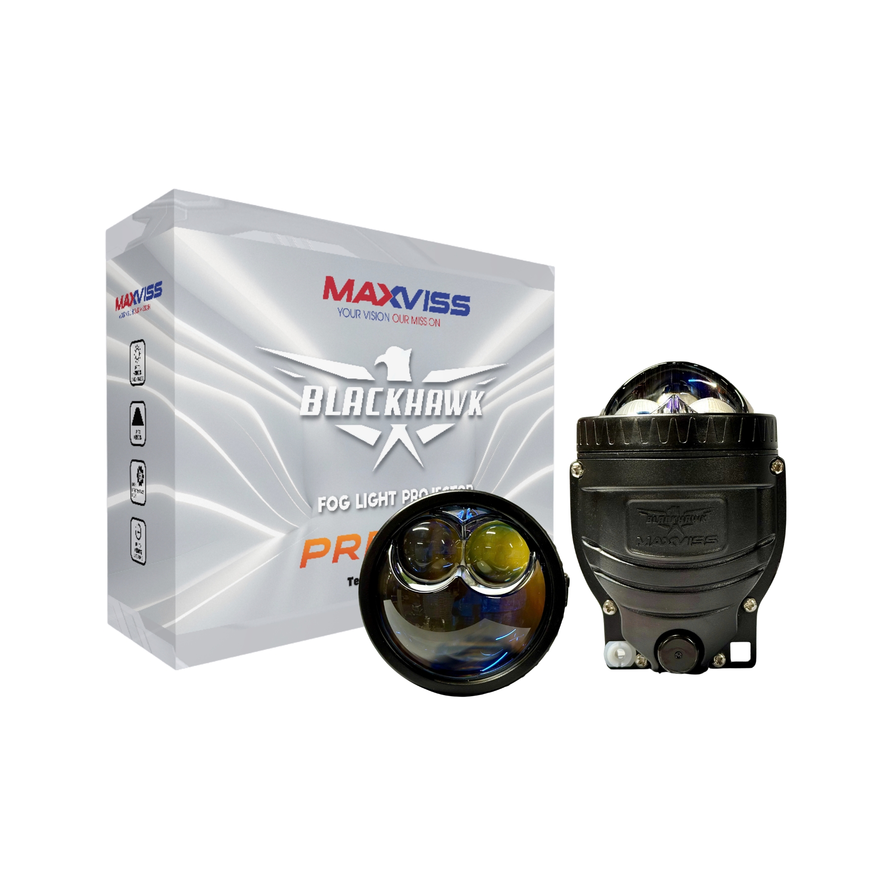 BI GẦM MAXVISS F9 BLACKHAWK LASER (NEW 2026)